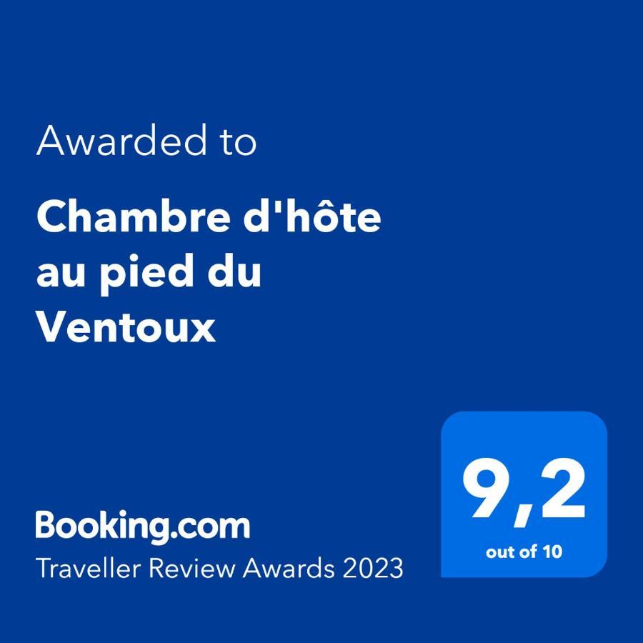 Chambre d'hôte au pied du Ventoux Malaucène Extérieur photo